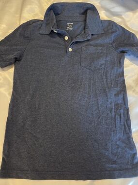 Carter’s Kids Navy Blue Polo Shirt Uniform Basic Size 8